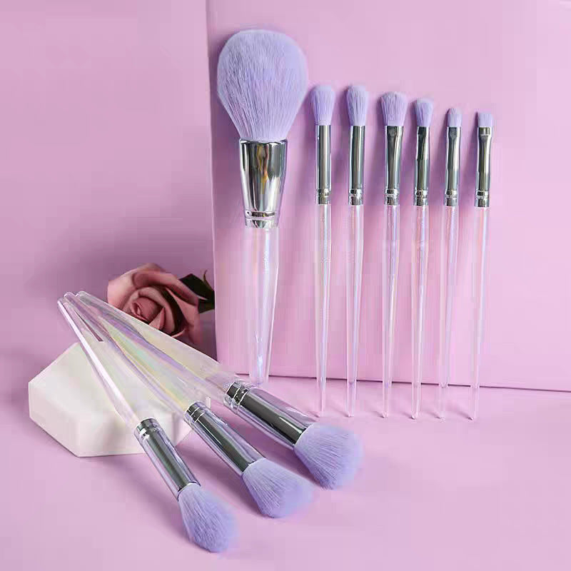 SleekBrushes™ Purple Makeup Brush Set